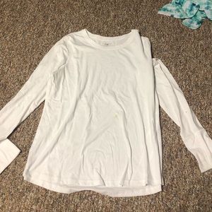 long sleeve white shirt
